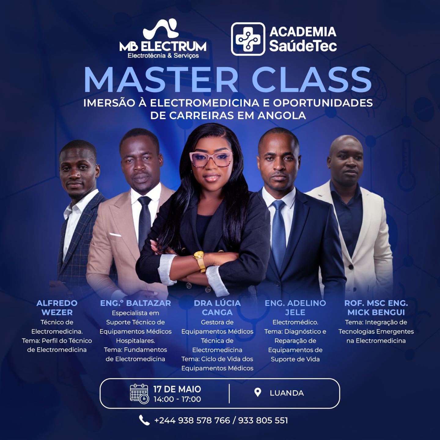 𝗜𝗺𝗲𝗿𝘀ã𝗼 à 𝗘𝗹𝗲𝗰𝘁𝗿𝗼𝗺𝗲𝗱𝗶𝗰𝗶𝗻𝗮 𝗲 𝗢𝗽𝗼𝗿𝘁𝘂𝗻𝗶𝗱𝗮𝗱𝗲𝘀 𝗱𝗲 𝗖𝗮𝗿𝗿𝗲𝗶𝗿𝗮𝘀 𝗲𝗺 𝗔𝗻𝗴𝗼𝗹𝗮.
