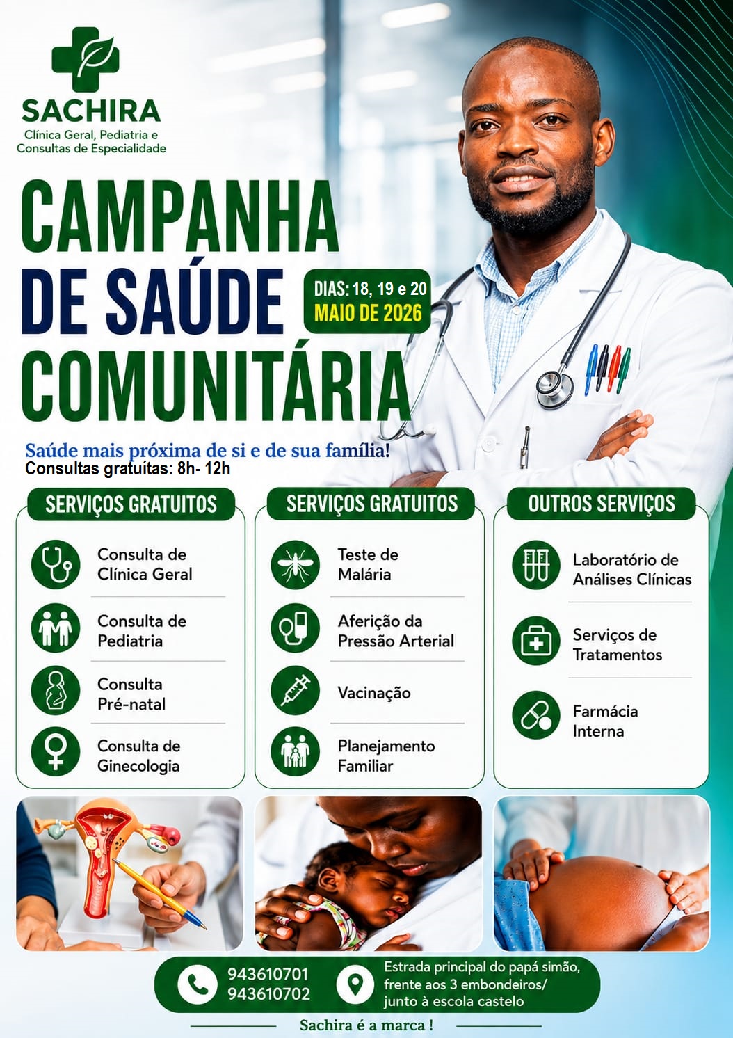 CAMPANHA DE SAÚDE COMUNITÁRIA